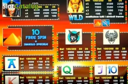 Скрин6. Pyramid Quest (Magic Dreams) слот
