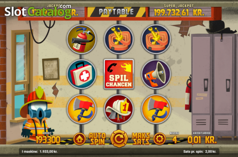Скрин2. Fire Fighters to the Rescue! слот