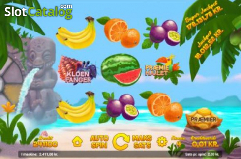 Скрин2. Det Tropiske Paradis слот