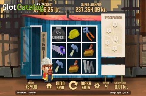 Скрин2. Byggepladsen слот