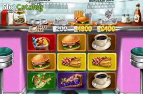 Скрин2. Betty’s Burgers слот
