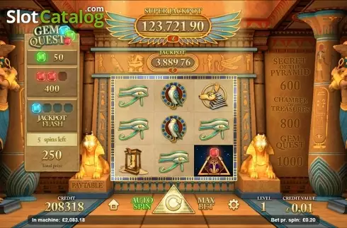 Скрин5. Golden Pyramid слот