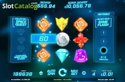 Скрин5. Space Gems (Magnet Gaming) слот