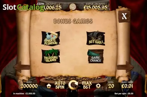 Скрин3. Pirate Tales слот