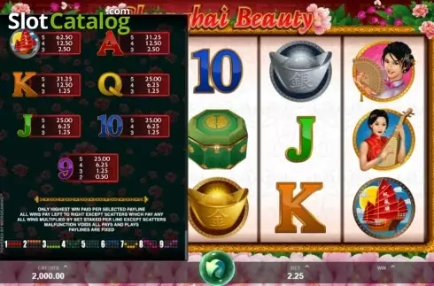 Скрин7. Shanghai Beauty (MahiGaming) слот