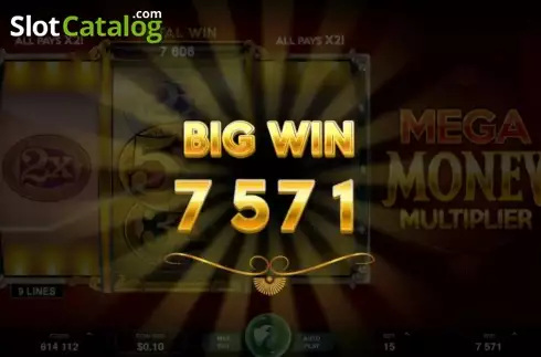 Скрин5. Mega Money Multiplier слот