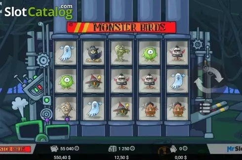 Скрин4. Monster Birds слот