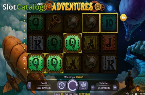 Скрин4. Adventures (Mancala Gaming) слот