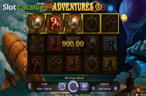 Скрин5. Adventures (Mancala Gaming) слот