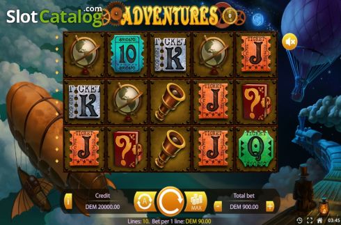Скрин2. Adventures (Mancala Gaming) слот