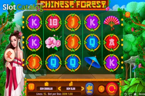 Скрин2. Chinese Forest слот