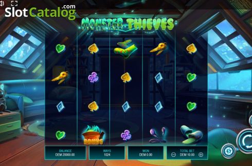 Скрин2. Monster Thieves слот