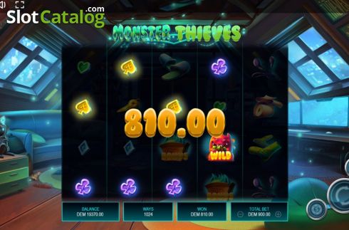 Скрин3. Monster Thieves слот