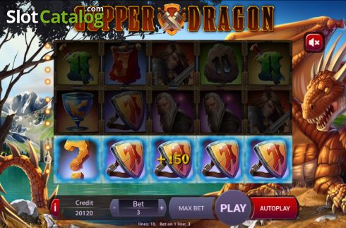 Скрин3. Copper Dragon слот