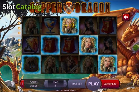 Скрин5. Copper Dragon слот
