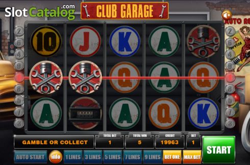 Скрин4. Club Garage слот