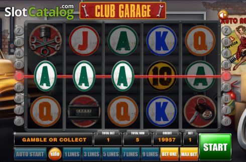 Скрин5. Club Garage слот