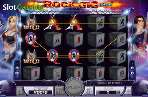 Скрин3. Rock Gig Dice слот