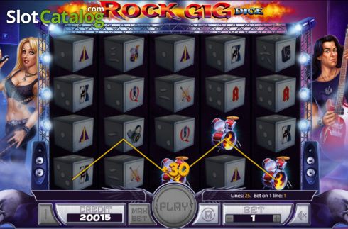 Скрин4. Rock Gig Dice слот