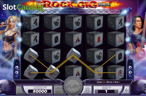 Скрин5. Rock Gig Dice слот