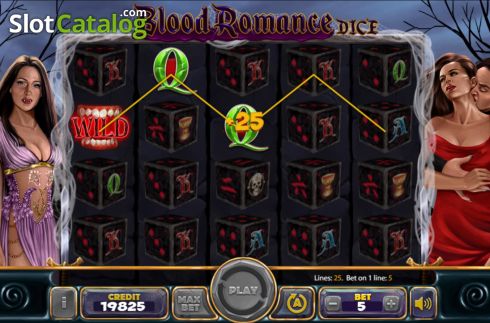 Скрин3. Blood Romance Dice слот