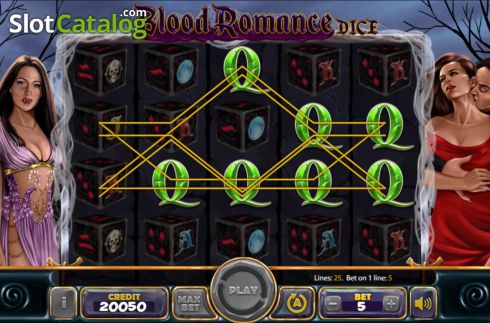 Скрин4. Blood Romance Dice слот