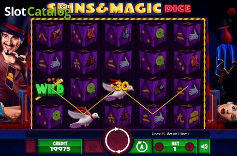 Скрин3. Spins and Magic Dice слот