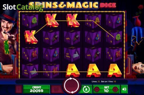 Скрин4. Spins and Magic Dice слот