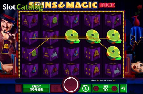 Скрин5. Spins and Magic Dice слот