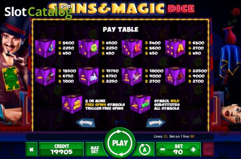 Скрин7. Spins and Magic Dice слот