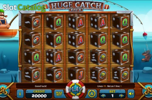 Скрин2. Huge Catch Dice слот