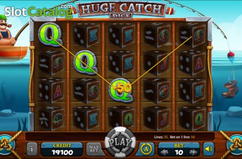 Скрин3. Huge Catch Dice слот