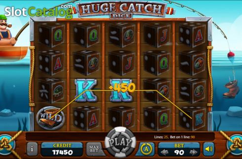 Скрин5. Huge Catch Dice слот