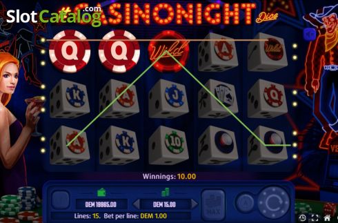 Скрин3. Casinonight Dice слот