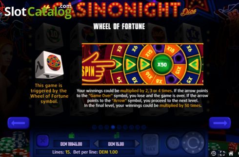 Скрин6. Casinonight Dice слот