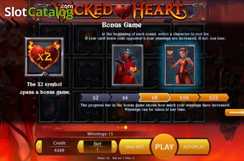 Скрин6. Wicked Heart слот