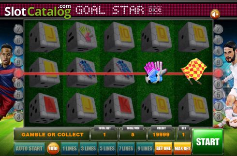 Скрин3. Goal Star Dice слот