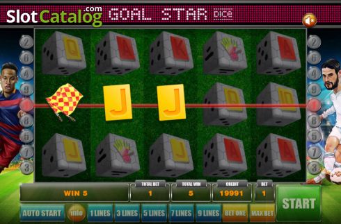 Скрин4. Goal Star Dice слот