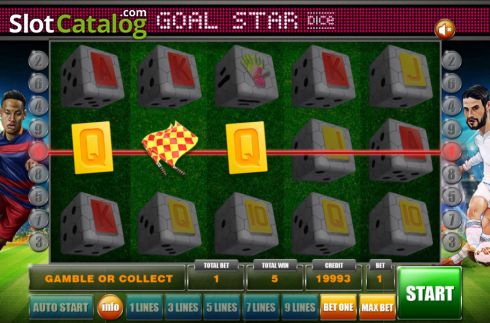 Скрин5. Goal Star Dice слот