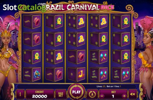 Скрин2. Brazil Carnival Dice слот