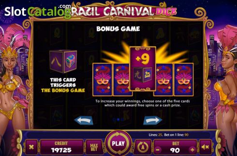Скрин6. Brazil Carnival Dice слот
