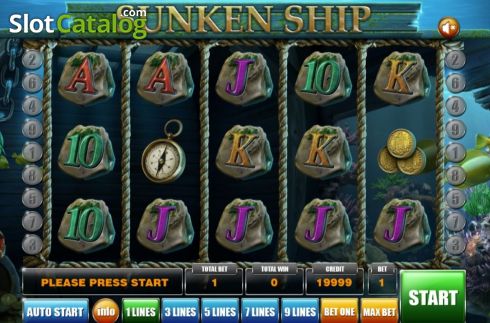 Скрин3. Sunken Ship слот