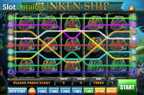 Скрин4. Sunken Ship слот