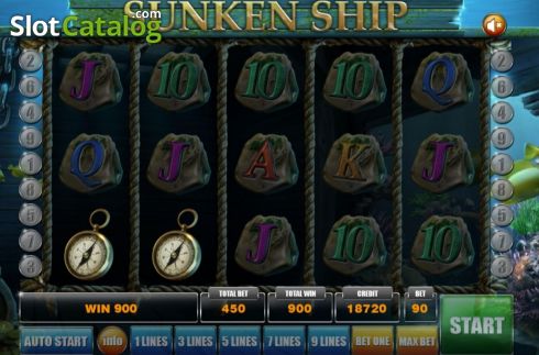 Скрин5. Sunken Ship слот