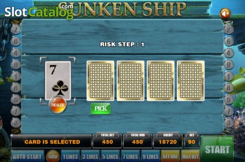 Скрин6. Sunken Ship слот