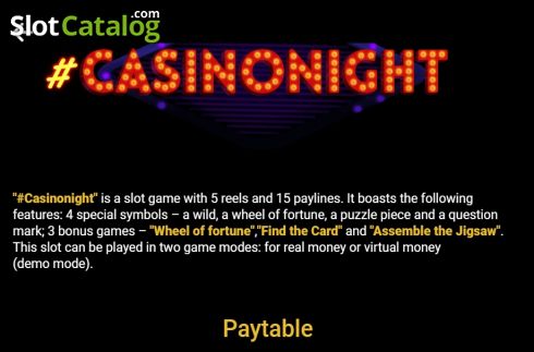 Скрин5. Casinonight слот