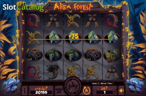 Скрин3. Alien Forest слот