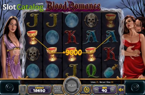 Скрин5. Blood Romance слот