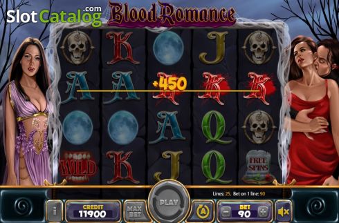 Скрин4. Blood Romance слот
