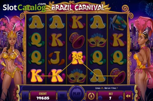 Скрин3. Brazil Carnival слот